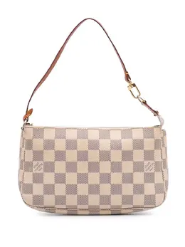 Louis Vuitton Pre-Owned: Белая сумка 