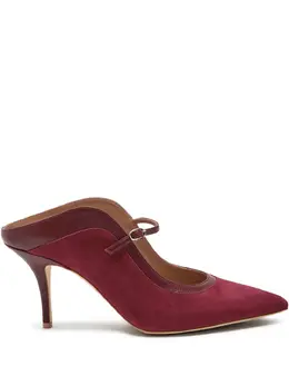Malone Souliers: Бордовые туфли 