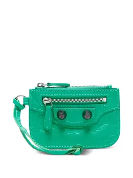 Balenciaga Pre-Owned: Зелёный картхолдер 