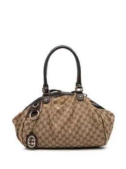 Gucci Pre-Owned: Коричневая сумка 