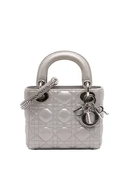 Christian Dior Pre-Owned: Серебристая сумка 