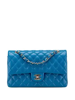 CHANEL Pre-Owned: Голубая сумка 