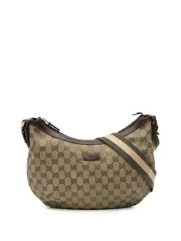Gucci Pre-Owned: Коричневая сумка через плечо 