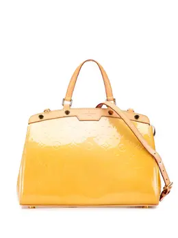 Louis Vuitton Pre-Owned: Жёлтая сумка 