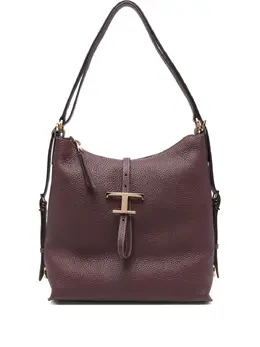 Tod's: Бордовая сумка  T Timeless