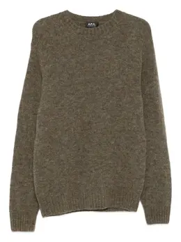 A.P.C.: Зелёный свитер 