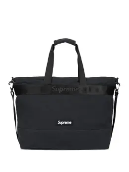 Supreme: Чёрная сумка-шоппер 