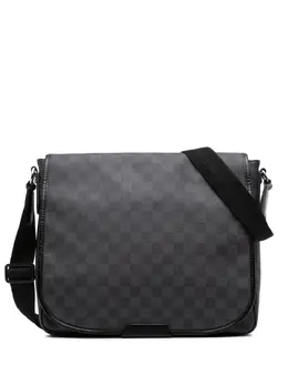 Louis Vuitton Pre-Owned: Чёрная сумка через плечо 