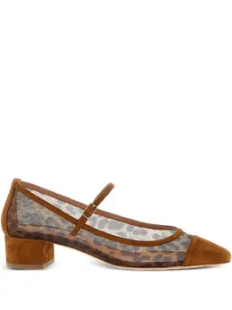 Aquazzura: Коричневые туфли 