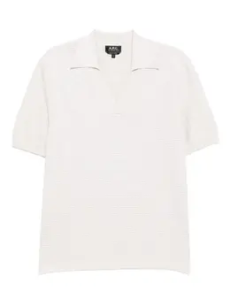 A.P.C.: Футболка с v-образным вырезом 