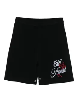 AMIRI: Чёрные шорты 