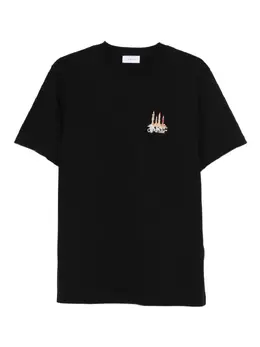 Off-White: Футболка с принтом 