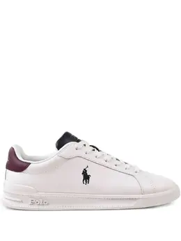Polo Ralph Lauren: Белые кроссовки 