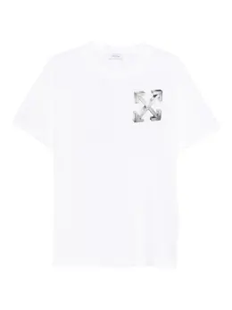 Off-White: Футболка  Arrows с принтом