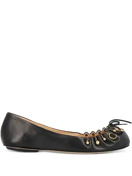 Chloé: Чёрные балетки 