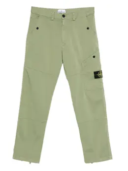 Stone Island: Зелёные брюки 