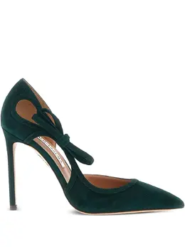 Aquazzura: Тёмные туфли 