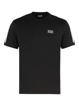 Ea7 Emporio Armani: Чёрная футболка 