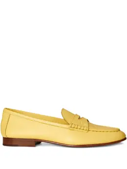 Polo Ralph Lauren: Жёлтые лоферы 