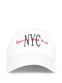 Sporty & Rich: Белая кепка 
