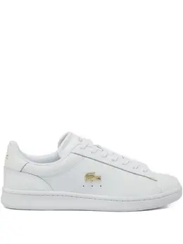 Lacoste: Белые кроссовки 