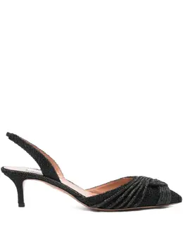 Aquazzura: Чёрные туфли 