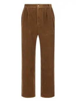 Saint Laurent: Коричневые брюки 