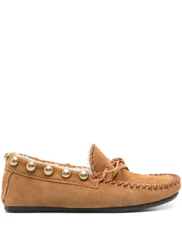 ISABEL MARANT: Коричневые лоферы 