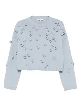 JW Anderson: Светлый свитер 