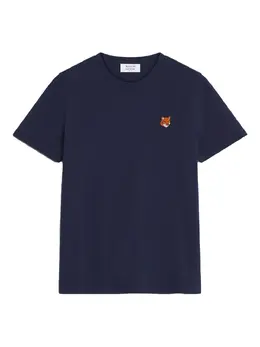 Maison Kitsuné: Синяя футболка 