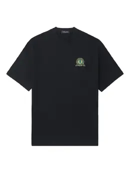 Fred Perry: Голубая футболка 