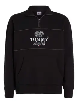 Tommy Hilfiger: Чёрный свитшот 