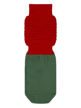Homme Plissé Issey Miyake: Зелёные носки 
