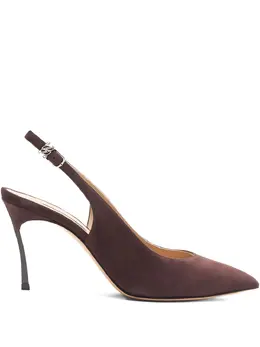 Casadei: Тёмные туфли 