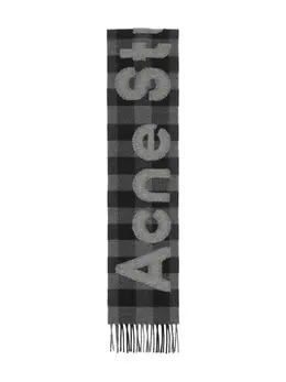 Acne Studios: Чёрный шарф 