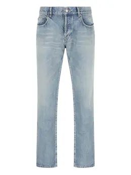 Saint Laurent: Светлые брюки 