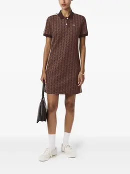 Lacoste: Коричневое поло 