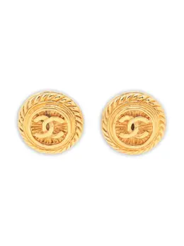 CHANEL Pre-Owned: Серьги 