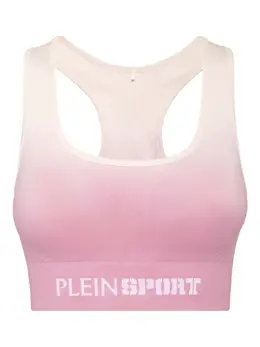 Plein Sport: Розовый бюстгальтер 