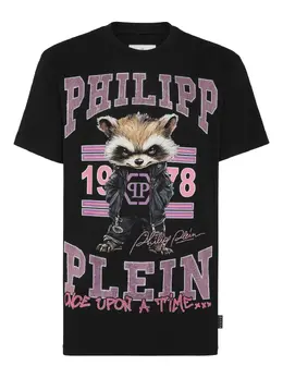 Philipp Plein: Футболка с принтом 