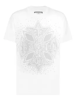 Philipp Plein: Белая футболка 