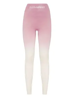Plein Sport: Розовые легинсы 