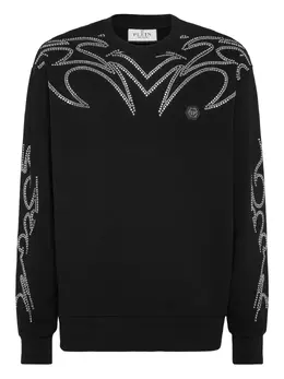 Philipp Plein: Чёрный свитшот 