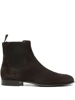 Gianvito Rossi: Коричневые ботинки 