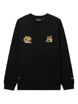 Alpha Industries: Чёрный свитшот 