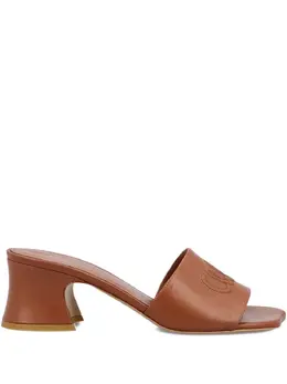 Chloé: Коричневые сандалии 