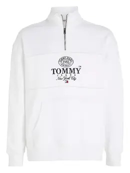 Tommy Hilfiger: Белый свитшот 
