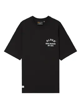 Alpha Industries: Футболка с принтом 