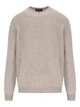 Loro Piana: Светлый свитер 