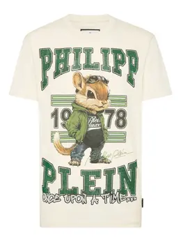 Philipp Plein: Футболка с принтом 
